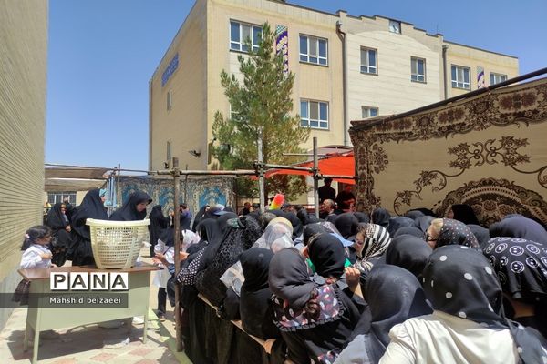 برگزاری مراسم شبیه‌خوانی در روستای عبدالله‌آباد نیشابور