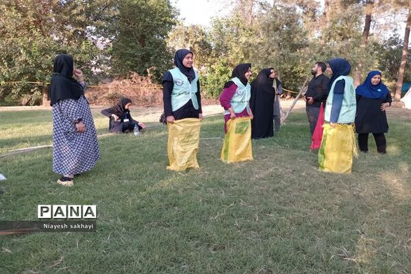 مسابقات ورزشی در اردوی یاور‌مربیان دختر شهرستان‌های استان تهران