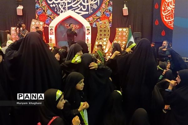 اجتماع  و عزاداری سربازان ظهور امام زمان(عج) در حرم مطهر احمد ابن موسی (ع)