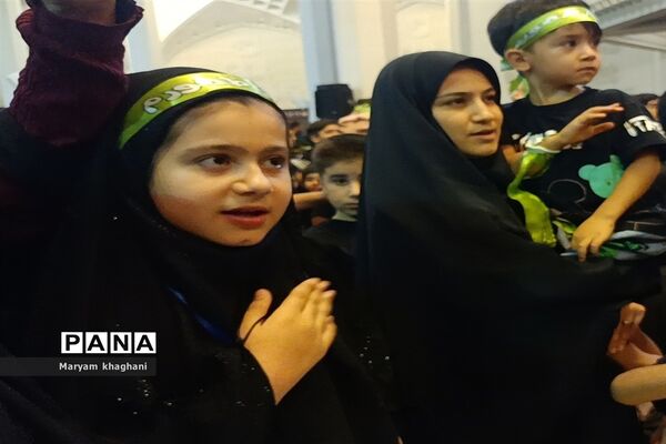 اجتماع  و عزاداری سربازان ظهور امام زمان(عج) در حرم مطهر احمد ابن موسی (ع)
