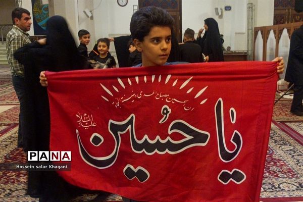 اجتماع  و عزاداری سربازان ظهور امام زمان(عج) در حرم مطهر احمد ابن موسی (ع)