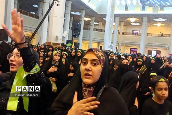 اجتماع  و عزاداری سربازان ظهور امام زمان(عج) در حرم مطهر احمد ابن موسی (ع)