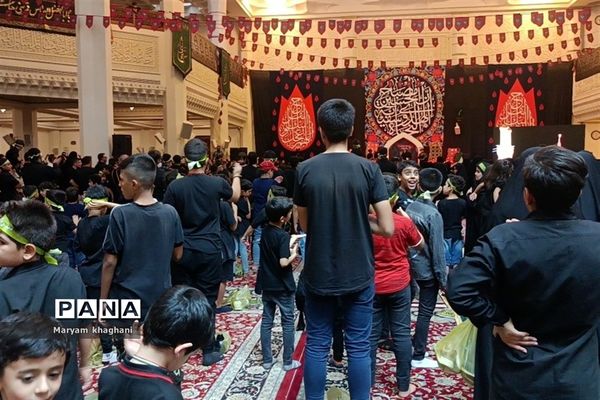 اجتماع  و عزاداری سربازان ظهور امام زمان(عج) در حرم مطهر احمد ابن موسی (ع)