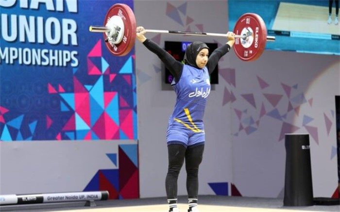 سکوی سوم آسیا زیر پای دختران نوجوان وزنه‌برداری ایران؛ جوانان چهارم شدند