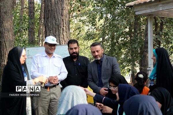 بازدید مدیر آموزش و پرورش اسلامشهر از اردوی استانی یاور‌مربیان دختر شهرستان‌های استان تهران