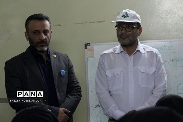 بازدید مدیر آموزش و پرورش اسلامشهر از اردوی استانی یاور‌مربیان دختر شهرستان‌های استان تهران