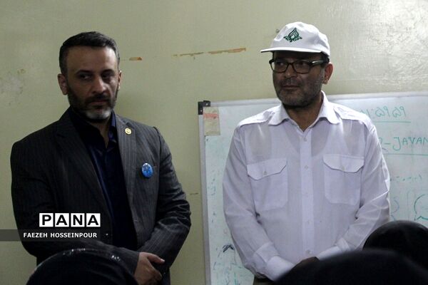 بازدید مدیر آموزش و پرورش اسلامشهر از اردوی استانی یاور‌مربیان دختر شهرستان‌های استان تهران