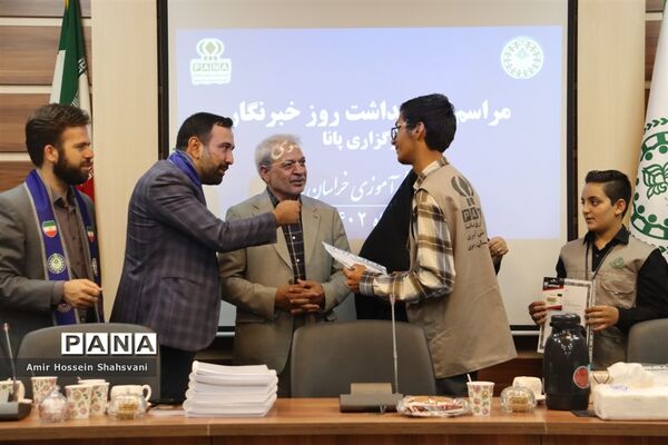 مراسم گرامیداشت روز خبرنگار در مشهد