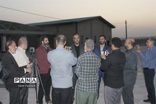 بازدید خبرنگاران دشت ورامین از پروژه‌های شهرستان‌قرچک