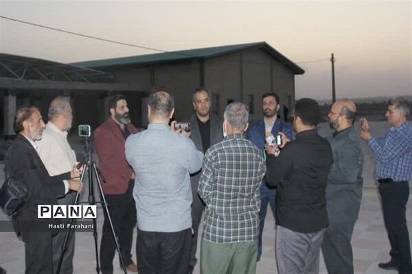 بازدید خبرنگاران دشت ورامین از پروژه‌های شهرستان‌قرچک