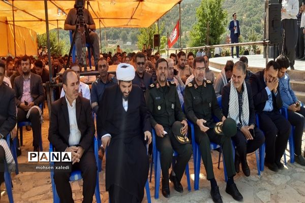 آیین افتتاحیه اردوهای راهیان نور دانش‌آموزی مناطق عملیاتی غرب و شمال غرب کشور