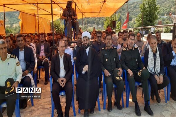 آیین افتتاحیه اردوهای راهیان نور دانش‌آموزی مناطق عملیاتی غرب و شمال غرب کشور