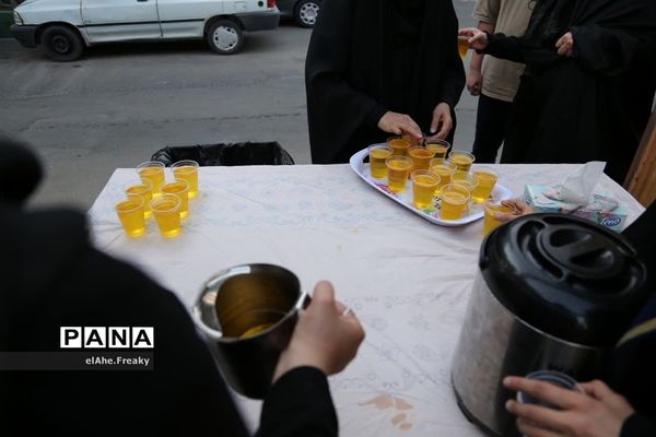 مراسم عزاداری هیات بنات‌الحسین (ع) قم