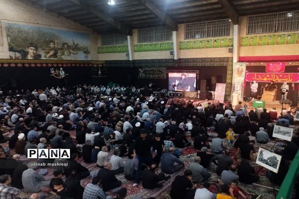 مراسم عزاداری هیات رزمندگان اسلام