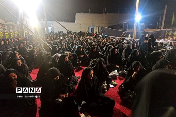 برگزاری یادواره شهدا در شهرستان خاتم