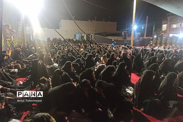 برگزاری یادواره شهدا در شهرستان خاتم