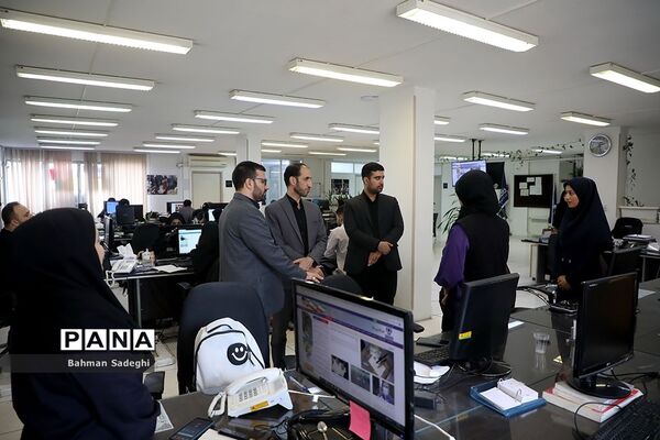 بازدید معاون آموزش متوسطه وزارت آموزش و پرورش از خبرگزاری پانا