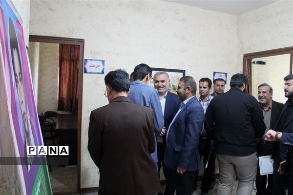 آیین افتتاح مدرسه رسانه‌ای دانش‌آموز شهید‌یوسف برتینا