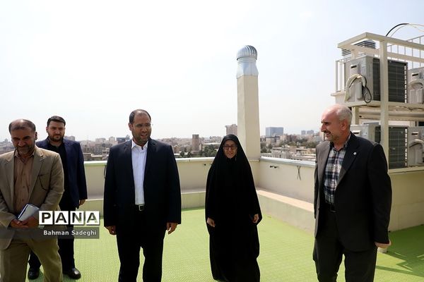 بازدید وزیر آموزش و پرورش از سازمان ملی پرورش استعدادهای درخشان