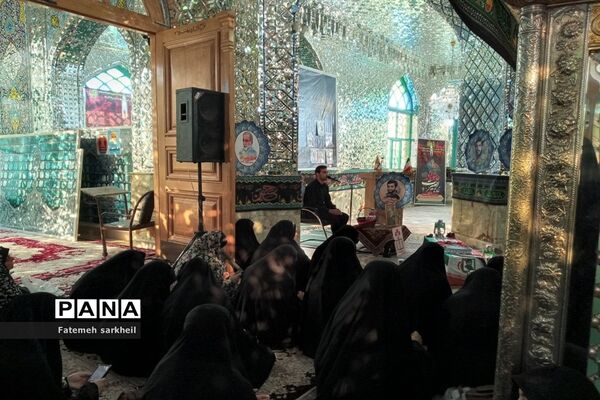 مراسم بزرگداشت شهدای مدافع حرم در شهرستان رباط‌کریم