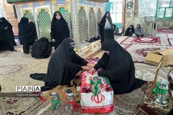 مراسم بزرگداشت شهدای مدافع حرم در شهرستان رباط‌کریم