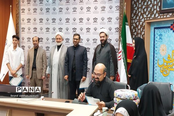 مراسم تقدیر از دانش‌آموز خبرنگاران پانا ناحیه ۲