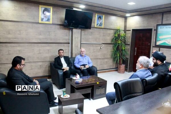 دیدار معاون سیاسی، امنیتی استانداری بوشهر با رئیس دانشگاه فرهنگیان استان بوشهر