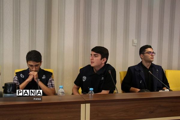 آیین تجلیل از دانش‌آموز خبرنگاران خبرگزاری پانا آذربایجان شرقی