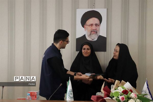 آیین تجلیل از دانش‌آموز خبرنگاران خبرگزاری پانا آذربایجان شرقی