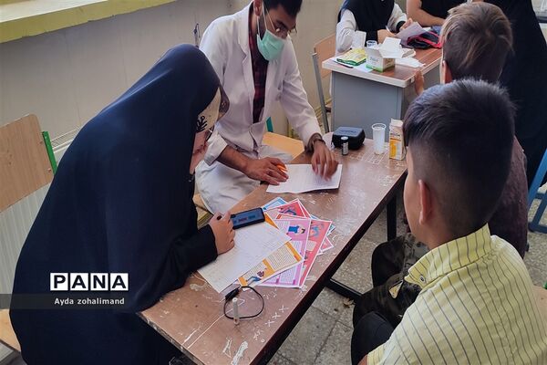 اردوی جهادی پزشکی در انجم‌آباد شهرستان رباط کریم