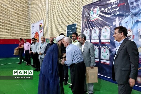 آیین رونمایی از یک کار فرهنگی ورزشی بزرگ در شهرک وائین شهرستان شهریار