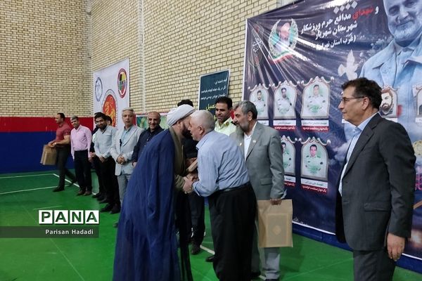 آیین رونمایی از یک کار فرهنگی ورزشی بزرگ در شهرک وائین شهرستان شهریار