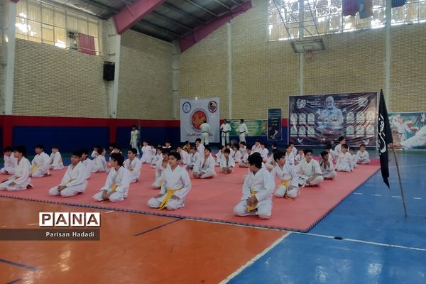 آیین رونمایی از یک کار فرهنگی ورزشی بزرگ در شهرک وائین شهرستان شهریار