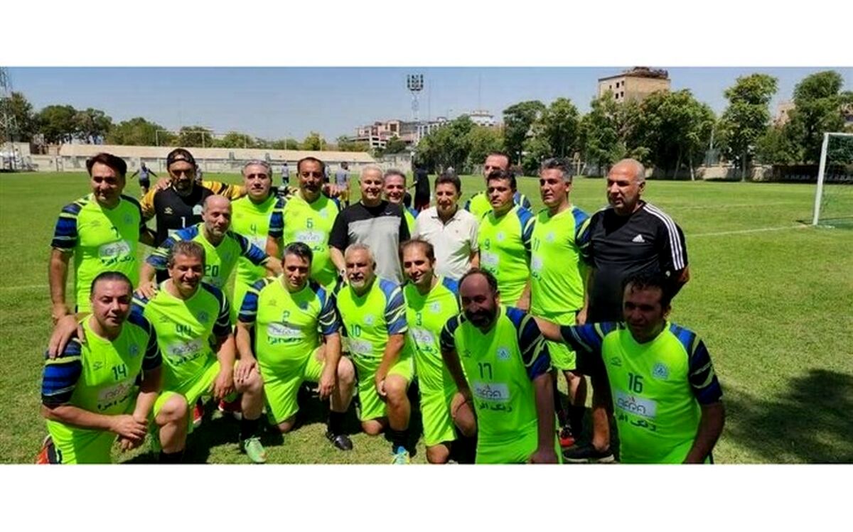 قلعه‌نویی نظاره‌گر جدال پیشکسوتان راه‌آهن