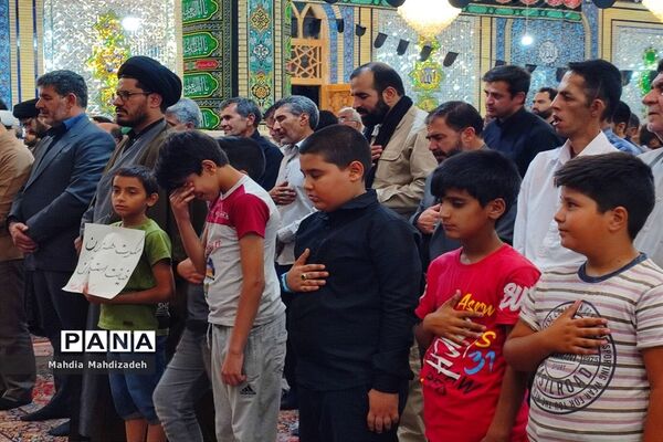 یادواره شهدای مدافع حرم اهل بیت (ع) در کاشمر