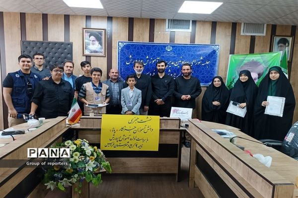 تجلیل از دانش‌آموزان خبرنگار پانا ناحیه ۲ کرج به‌مناسبت روز خبرنگار