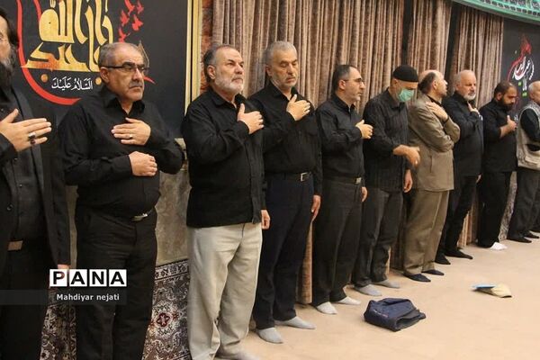مراسم عزاداری شهادت امام سجاد(ع) در رودهن