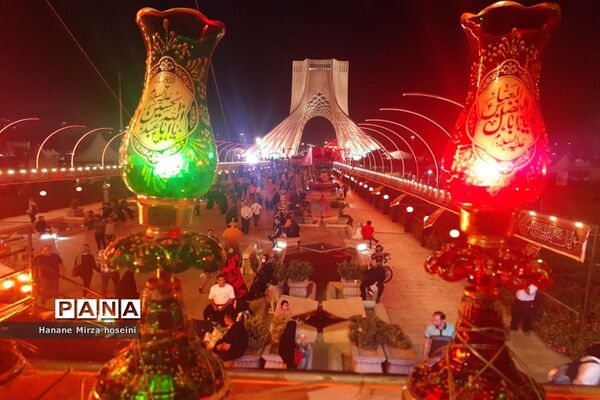 رویداد بزرگ آیینی شهر تهران با حضور دانش‌آموزان آموزش و پرورش منطقه 16