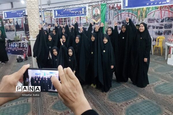 افتتاح نمایشگاه اسوه در قائم شهر