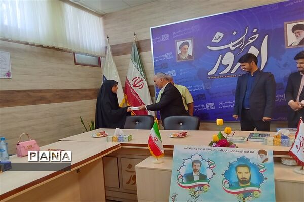 دیدار خبرنگاران پانا با مسئولان روزنامه امروز خراسان جنوبی