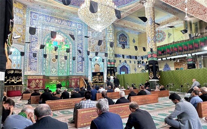 مراسم عزاداری شهادت امام سجاد(ع)،  در شهرستان ورامین/فیلم