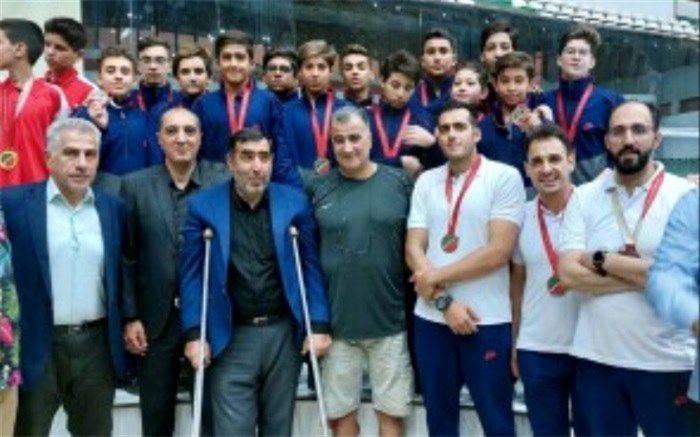 قهرمانی یزد در چهارمین دوره مسابقات واترپلو استعدادهای برتر کشور