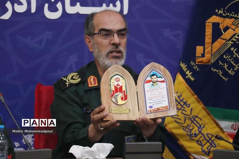 نشست خبری فرمانده سپاه عاشورا