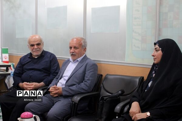 بازدید رئیس دانشگاه فرهنگیان استان بوشهراز سازمان دانش‌آموزی و خبرگزاری پانا استان بوشهر