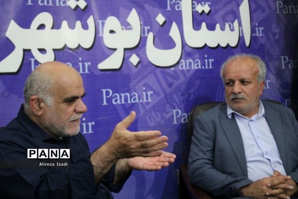 بازدید رئیس دانشگاه فرهنگیان استان بوشهراز سازمان دانش‌آموزی و خبرگزاری پانا استان بوشهر