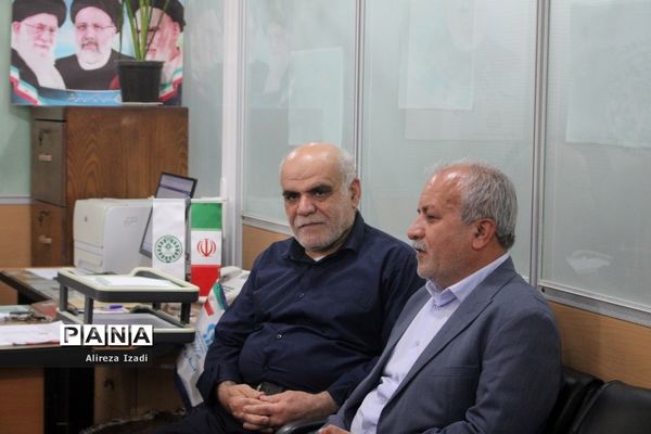 بازدید رئیس دانشگاه فرهنگیان استان بوشهراز سازمان دانش‌آموزی و خبرگزاری پانا استان بوشهر