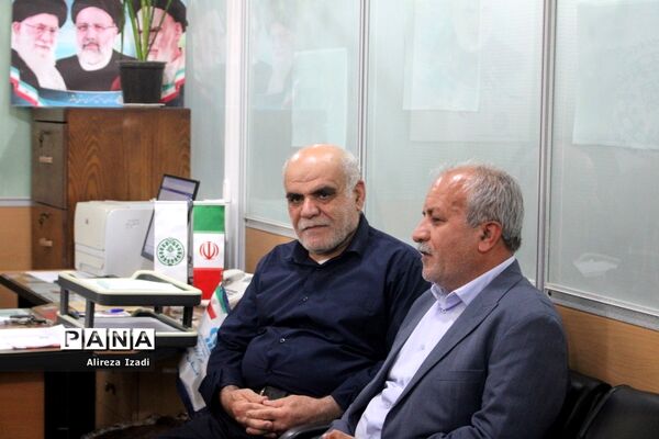 بازدید رئیس دانشگاه فرهنگیان استان بوشهراز سازمان دانش‌آموزی و خبرگزاری پانا استان بوشهر