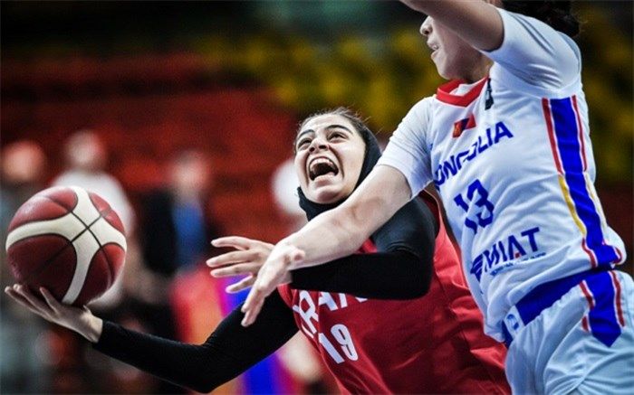 دومین پیروزی تیم ملی بسکتبال بانوان در کاپ آسیا دیویژن B