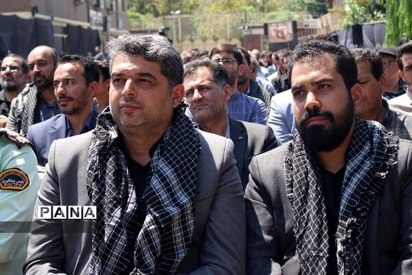 تشییع و تدفین  شهید گمنام دانش‌آموز در اداره کل آموزش و پرورش شهرستان‌های استان‌تهران