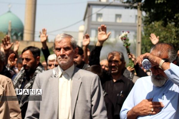 تشییع و تدفین  شهید گمنام دانش‌آموز در اداره کل آموزش و پرورش شهرستان‌های استان‌تهران